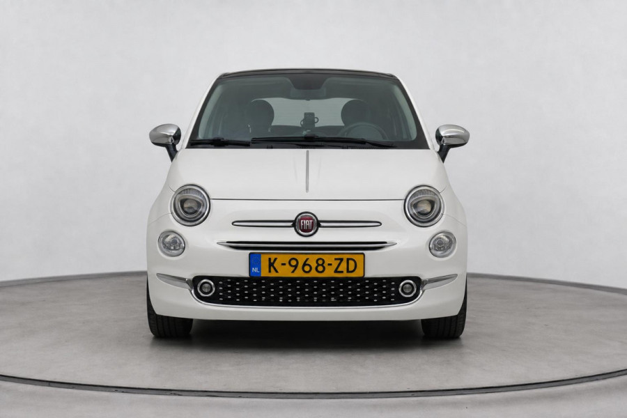 Fiat 500C 1.0 Hybrid Star | Navigatie | Apple Carplay | Climate control | Parkeersensoren | Half leder