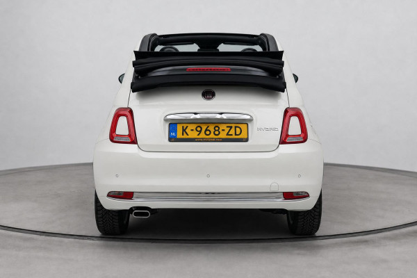Fiat 500C 1.0 Hybrid Star | Navigatie | Apple Carplay | Climate control | Parkeersensoren | Half leder