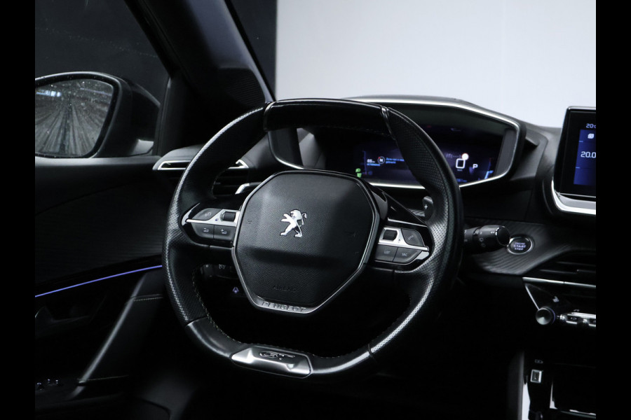Peugeot 208 1.2 PureTech GT-Line Sport PANORAMADAK,APPLE CARPLAY,SFEER VERLICHTING,LEDER,ELECTRISCHE STOELEN,STOELVERWARMING,PDC)