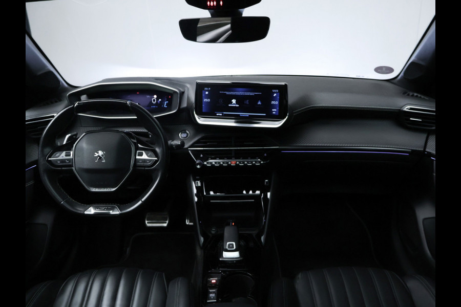 Peugeot 208 1.2 PureTech GT-Line Sport PANORAMADAK,APPLE CARPLAY,SFEER VERLICHTING,LEDER,ELECTRISCHE STOELEN,STOELVERWARMING,PDC)