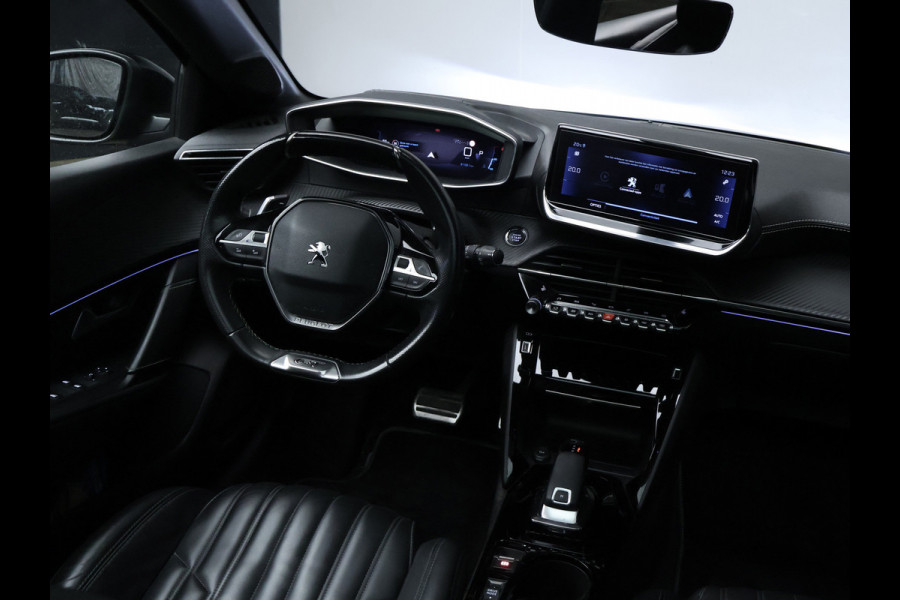 Peugeot 208 1.2 PureTech GT-Line Sport PANORAMADAK,APPLE CARPLAY,SFEER VERLICHTING,LEDER,ELECTRISCHE STOELEN,STOELVERWARMING,PDC)