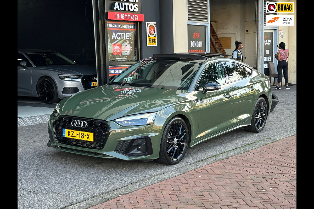 Audi A5 Sportback 40 TFSI S-Line Leer Carplay Pano