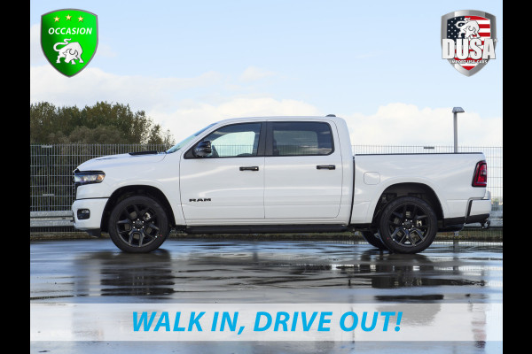 Dodge Ram 1500 | Laramie | Night | 3.0L I6 Hurricane | Crew Cab | 4X4 | 14,4-inch Touchscreen | Passenger Display | Getoonde accessoires zijn verkrijgbaar tegen meerprijs
