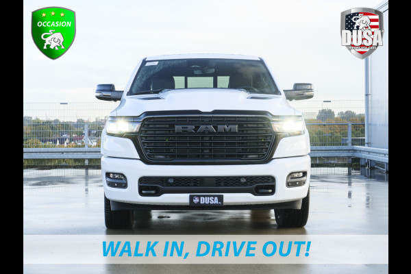 Dodge Ram 1500 | Laramie | Night | 3.0L I6 Hurricane | Crew Cab | 4X4 | 14,4-inch Touchscreen | Passenger Display | Getoonde accessoires zijn verkrijgbaar tegen meerprijs