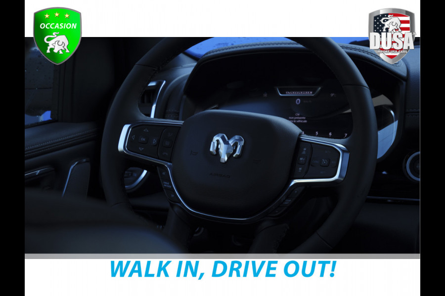 Dodge Ram 1500 | Laramie | Night | 3.0L I6 Hurricane | Crew Cab | 4X4 | 14,4-inch Touchscreen | Passenger Display | Getoonde accessoires zijn verkrijgbaar tegen meerprijs