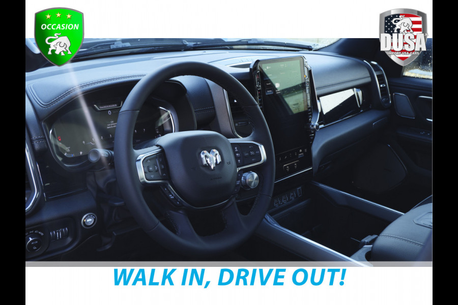 Dodge Ram 1500 | Laramie | Night | 3.0L I6 Hurricane | Crew Cab | 4X4 | 14,4-inch Touchscreen | Passenger Display | Getoonde accessoires zijn verkrijgbaar tegen meerprijs