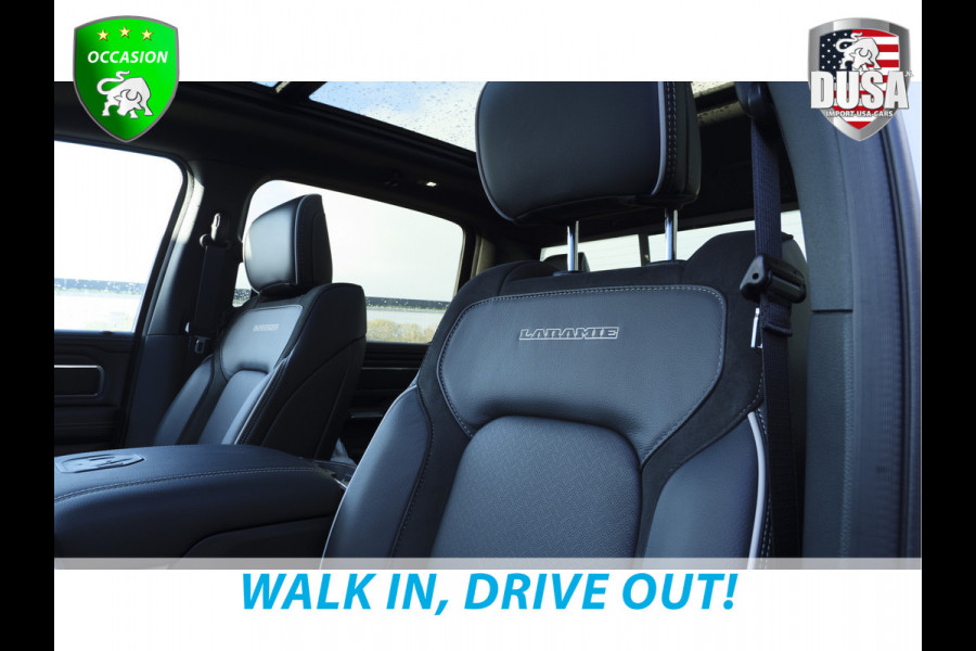 Dodge Ram 1500 | Laramie | Night | 3.0L I6 Hurricane | Crew Cab | 4X4 | 14,4-inch Touchscreen | Passenger Display | Getoonde accessoires zijn verkrijgbaar tegen meerprijs