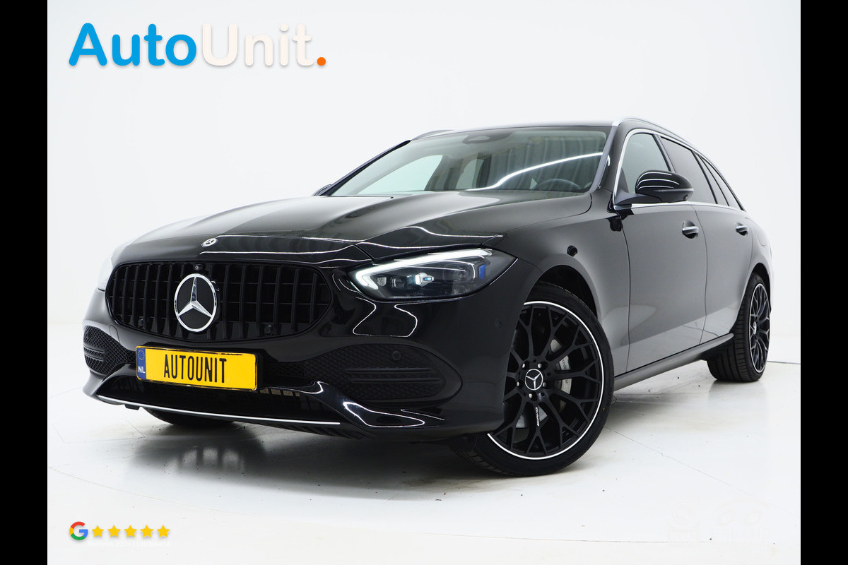 Mercedes-Benz C-Klasse Estate 300e Avantgarde | Keyless | Trekhaak | 360 | Dodehoek | Leder | Sfeerverlichting | Carplay