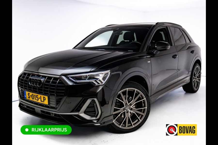 Audi Q3 35 TFSI 3x S-Line Pro Line | 20"LMV | Cruise | Stoelverw. | Elec klep | Elec. verst. stoelen | App. connect | Navigatie, PDC V+A, Sfeerverlichting, Subwoofer , Keyless