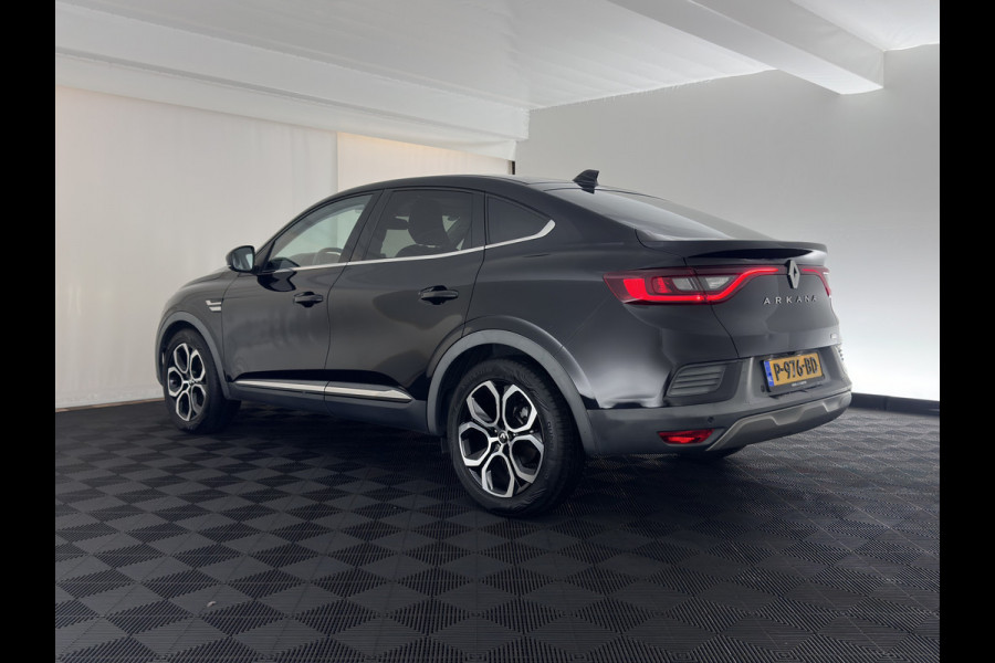 Renault Arkana 1.6 E-Tech Hybrid 145 Intens (INCL-BTW) *AUT | LEATHER-MICROFIBRE | FULL-LED | DIGI-COCKPIT | LANE-ASSIST | BLIND-SPOT | NAVI-FULLMAP | AMBIENT-LIGHT | CAMERA | KEYLESS | DAB+ | COMFORT-SEATS | PRVACY-GLASS | 18''ALU*