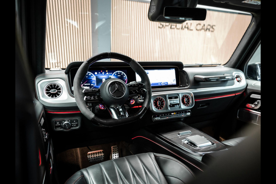 Mercedes-Benz G-Klasse AMG 63 Vol uitgevoerde manufactur magno black, rode stiksels!!!!!!!