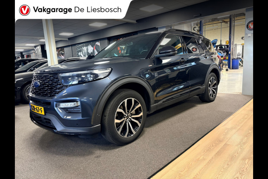 Ford Explorer 3.0 V6 EcoBoost PHEV ST-Line 7persoons / panorama-dak / stuur en stoelverwarming / leder / B&O /