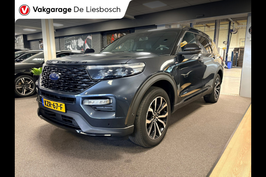 Ford Explorer 3.0 V6 EcoBoost PHEV ST-Line 7persoons / panorama-dak / stuur en stoelverwarming / leder / B&O /