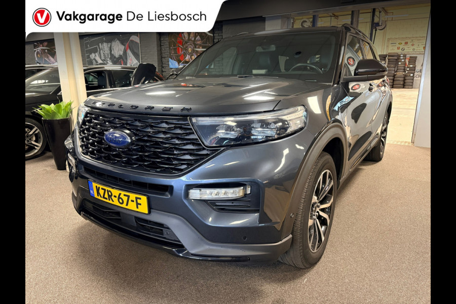 Ford Explorer 3.0 V6 EcoBoost PHEV ST-Line 7persoons / panorama-dak / stuur en stoelverwarming / leder / B&O /