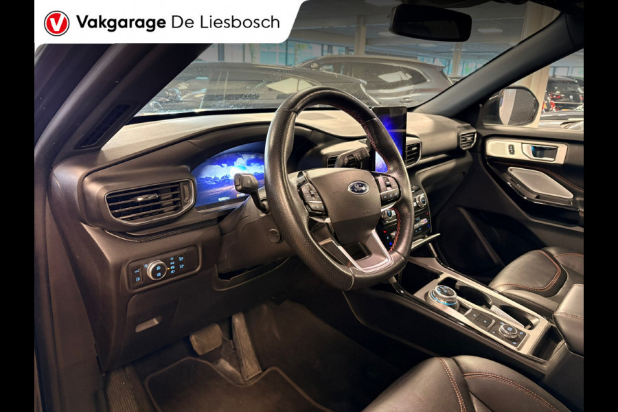 Ford Explorer 3.0 V6 EcoBoost PHEV ST-Line 7persoons / panorama-dak / stuur en stoelverwarming / leder / B&O /