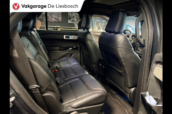 Ford Explorer 3.0 V6 EcoBoost PHEV ST-Line 7persoons / panorama-dak / stuur en stoelverwarming / leder / B&O /