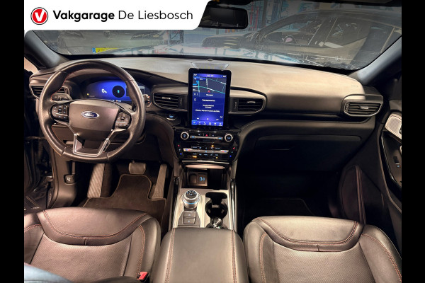 Ford Explorer 3.0 V6 EcoBoost PHEV ST-Line 7persoons / panorama-dak / stuur en stoelverwarming / leder / B&O /
