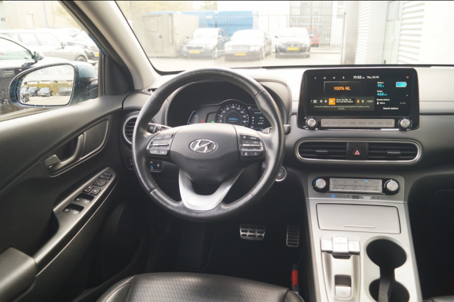 Hyundai Kona EV Premium 64 kWh -SOH92%-LEER-NAVI-ECC-CAM-