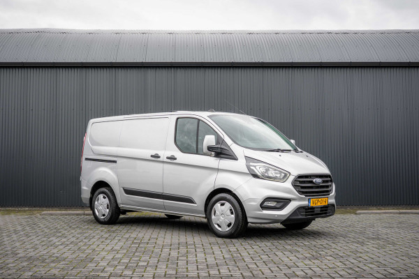 Ford Transit Custom 2.0 EcoBlue L1H1 | Automaat | 3-Zits | Camera | Carplay | Cruise | PDC | Airco | Trekhaak