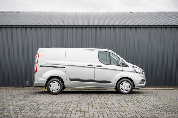 Ford Transit Custom 2.0 EcoBlue L1H1 | Automaat | 3-Zits | Camera | Carplay | Cruise | PDC | Airco | Trekhaak