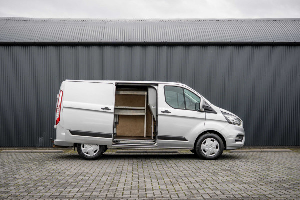 Ford Transit Custom 2.0 EcoBlue L1H1 | Automaat | 3-Zits | Camera | Carplay | Cruise | PDC | Airco | Trekhaak