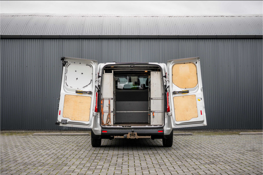 Ford Transit Custom 2.0 EcoBlue L1H1 | Automaat | 3-Zits | Camera | Carplay | Cruise | PDC | Airco | Trekhaak