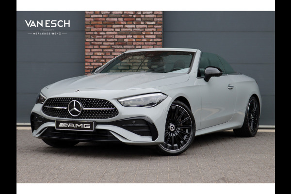 Mercedes-Benz CLE Cabriolet 200 AMG Line | Distronic | Airscarf | Memory | Burmester | Keyless Go | Cabriocomfortpakket | Verwarmd Stuurwiel | Camera |