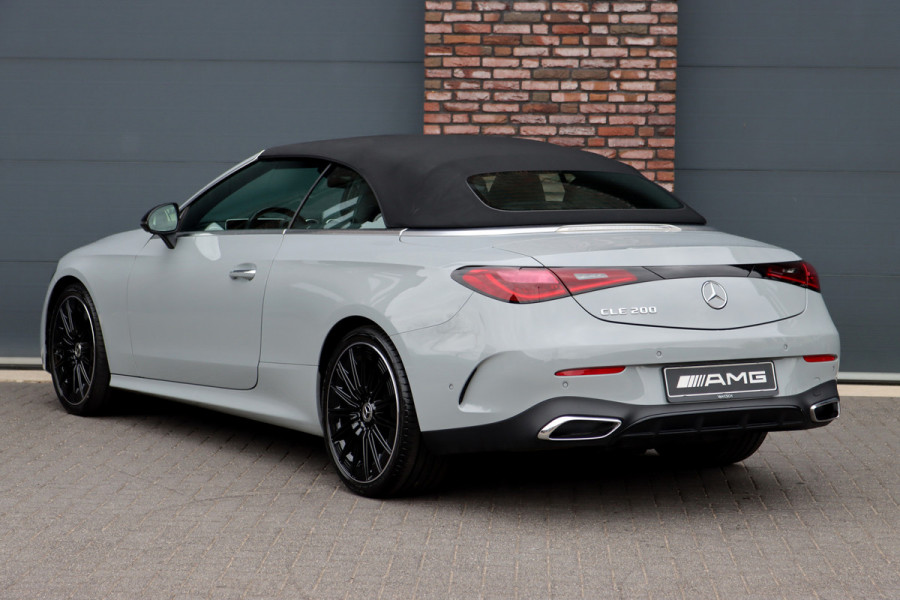 Mercedes-Benz CLE Cabriolet 200 AMG Line | Distronic | Airscarf | Memory | Burmester | Keyless Go | Cabriocomfortpakket | Verwarmd Stuurwiel | Camera |