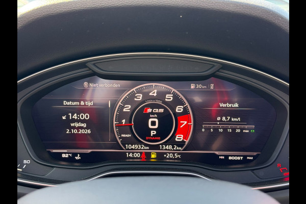 Audi Q5 3.0 TFSI SQ5 quattro Pro Line Plus | Bang & Olufsen | RS Leer | Luchtvering | Panoramadak | Stoelverwarming | Carbon | Head-Up Display | Adaptive Cruise Control | Apple Carplay | 360 Camera | Standkachel | Trekhaak | Memory Se