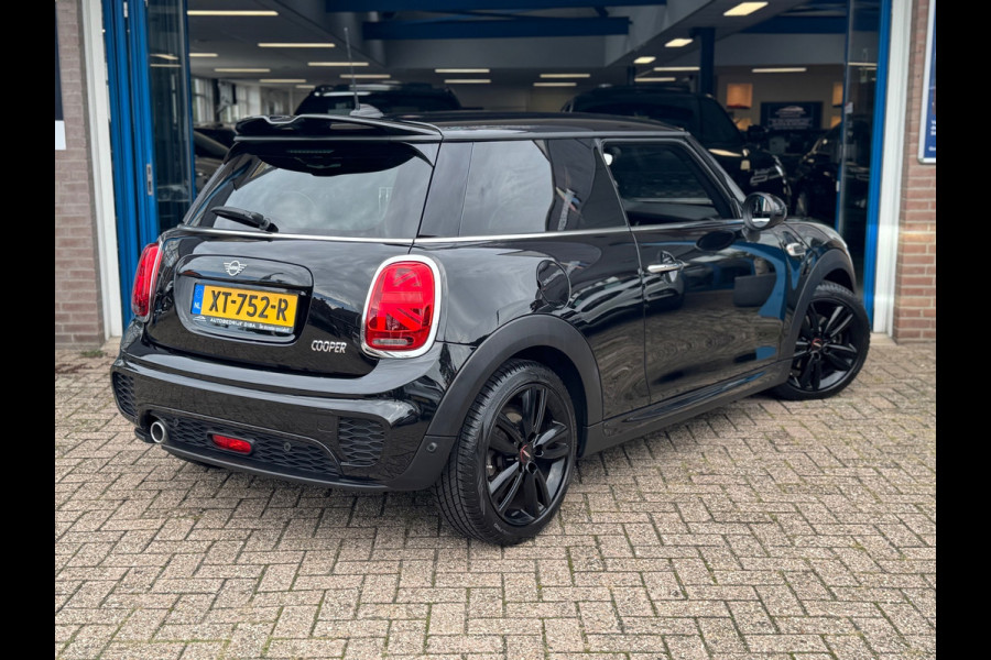 MINI 3-deurs 1.5 Cooper JCW 2019 ZWART NAVI LEDER LM NAP!