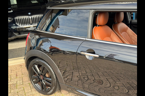 MINI 3-deurs 1.5 Cooper JCW 2019 ZWART NAVI LEDER LM NAP!