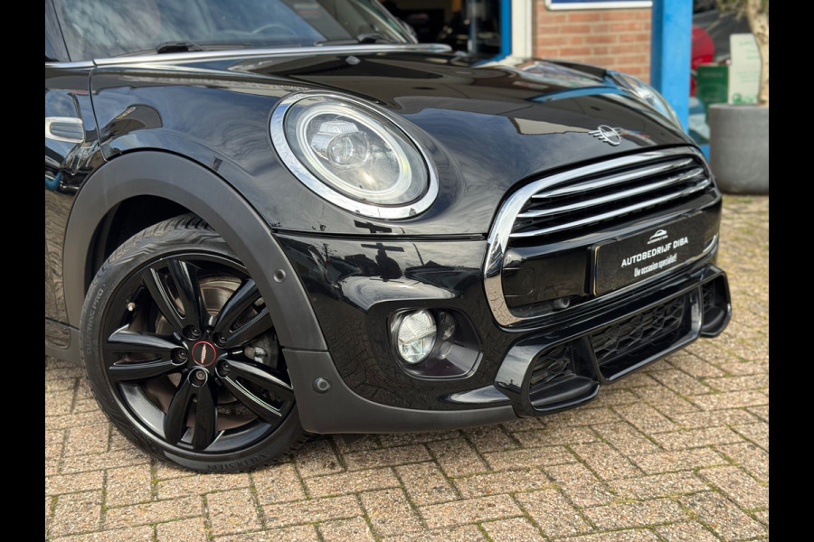 MINI 3-deurs 1.5 Cooper JCW 2019 ZWART NAVI LEDER LM NAP!