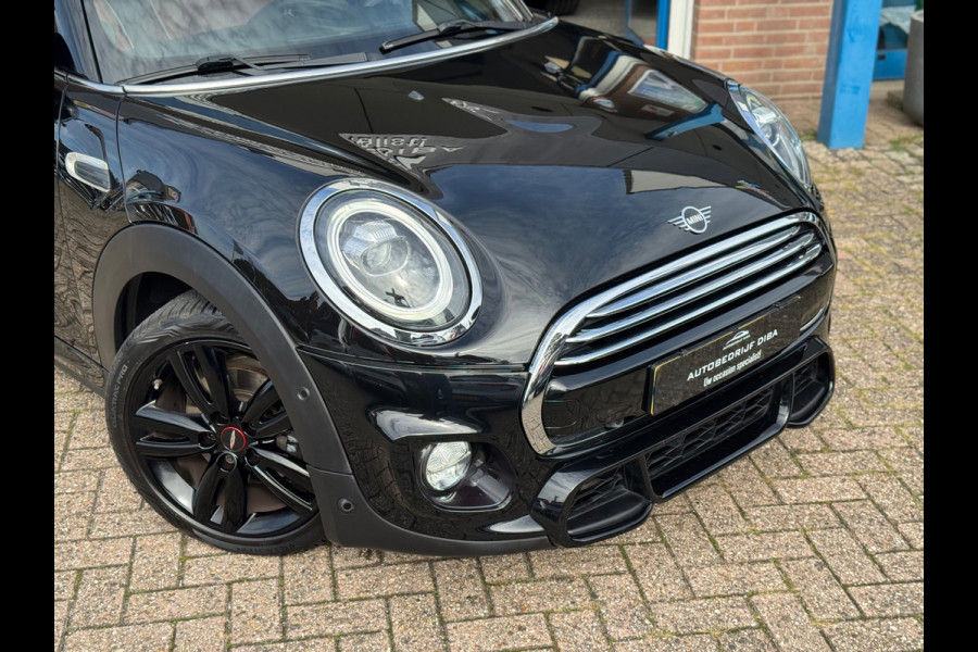 MINI 3-deurs 1.5 Cooper JCW 2019 ZWART NAVI LEDER LM NAP!