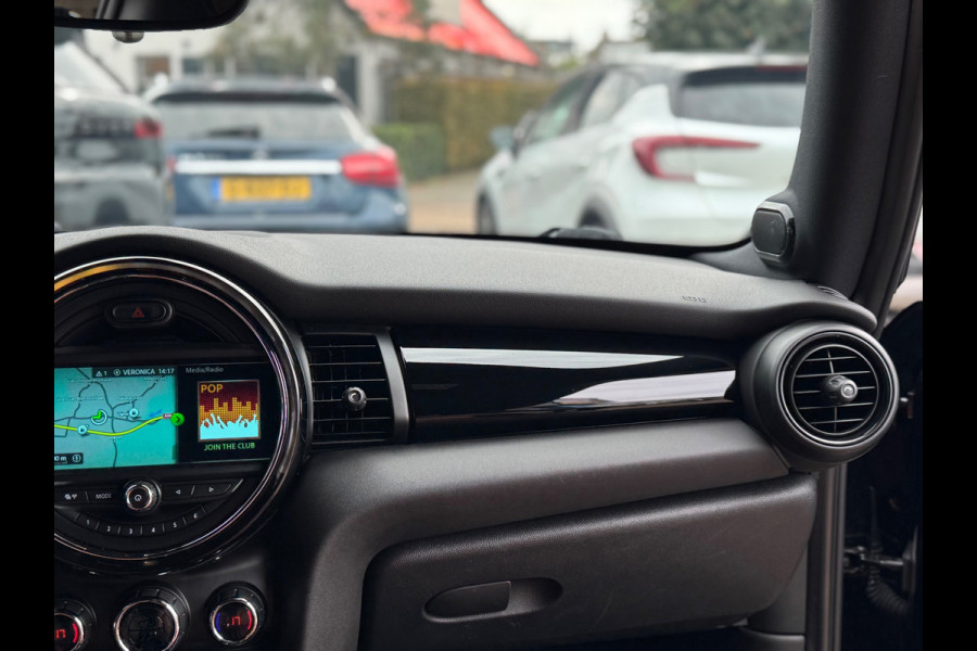 MINI 3-deurs 1.5 Cooper JCW 2019 ZWART NAVI LEDER LM NAP!