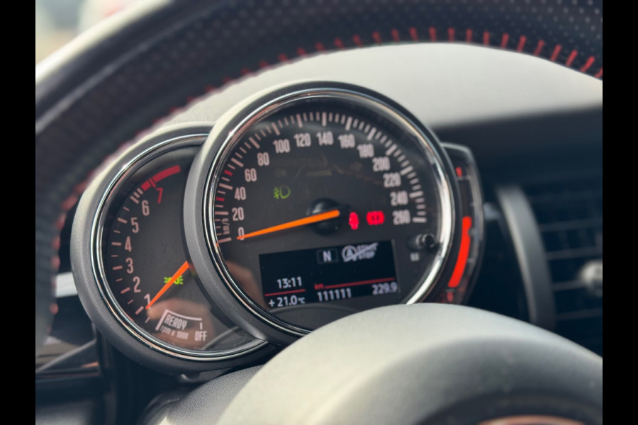 MINI 3-deurs 1.5 Cooper JCW 2019 ZWART NAVI LEDER LM NAP!