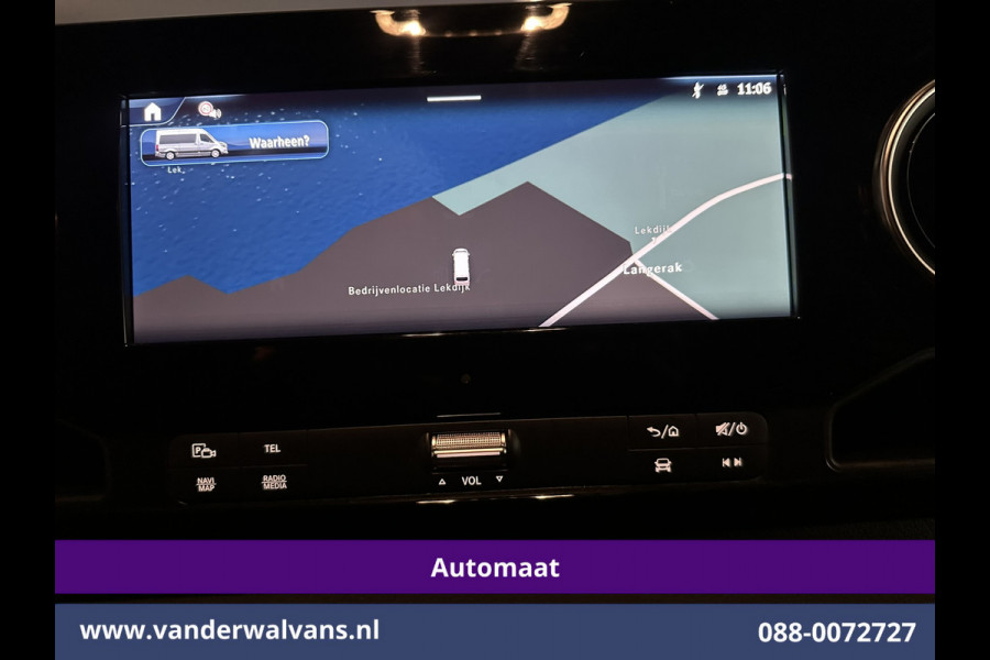 Mercedes-Benz Sprinter 317 CDI 170pk 9G-Tronic Automaat L2H2 Euro6 Airco | Camera | Navigatie | LED | Cruisecontrol | Stoelverwarming Chauffeursstoel, Parkeersensoren, Bijrijdersbank