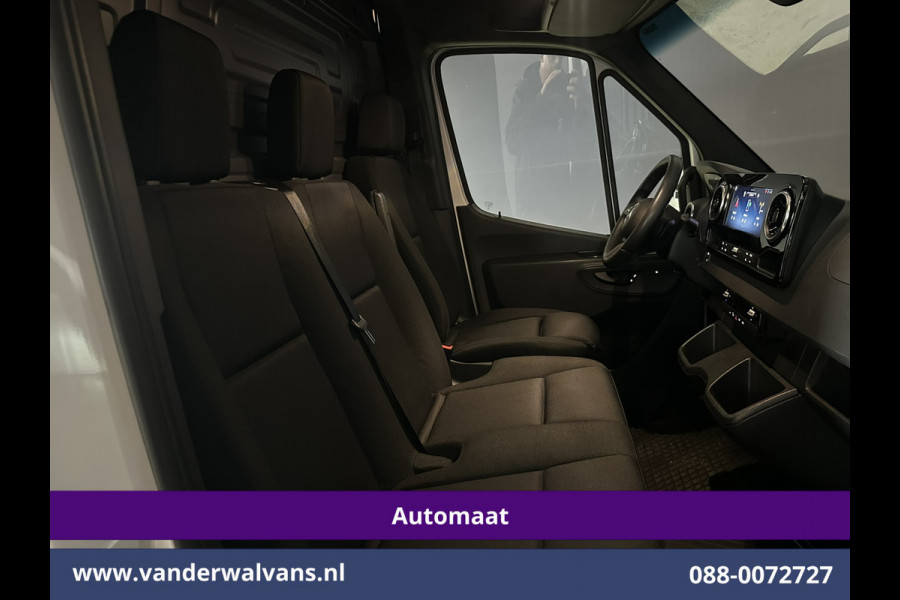 Mercedes-Benz Sprinter 317 CDI 170pk 9G-Tronic Automaat L2H2 Euro6 Airco | Camera | Navigatie | LED | Cruisecontrol | Stoelverwarming Chauffeursstoel, Parkeersensoren, Bijrijdersbank