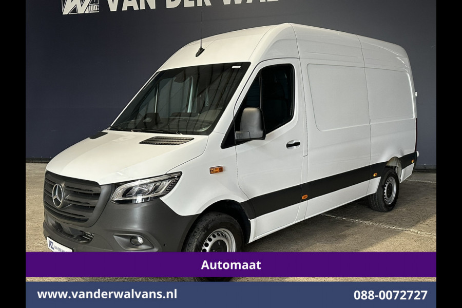 Mercedes-Benz Sprinter 317 CDI 170pk 9G-Tronic Automaat L2H2 Euro6 Airco | Camera | Navigatie | LED | Cruisecontrol | Stoelverwarming Chauffeursstoel, Parkeersensoren, Bijrijdersbank