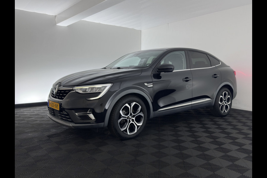 Renault Arkana 1.6 E-Tech Hybrid 145 Intens (INCL-BTW) *AUT | LEATHER-MICROFIBRE | FULL-LED | DIGI-COCKPIT | LANE-ASSIST | BLIND-SPOT | NAVI-FULLMAP | AMBIENT-LIGHT | CAMERA | KEYLESS | DAB+ | COMFORT-SEATS | PRVACY-GLASS | 18''ALU*