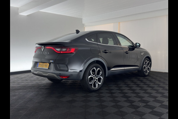 Renault Arkana 1.6 E-Tech Hybrid 145 Intens (INCL-BTW) *AUT | LEATHER-MICROFIBRE | FULL-LED | DIGI-COCKPIT | LANE-ASSIST | BLIND-SPOT | NAVI-FULLMAP | AMBIENT-LIGHT | CAMERA | KEYLESS | DAB+ | COMFORT-SEATS | PRVACY-GLASS | 18''ALU*