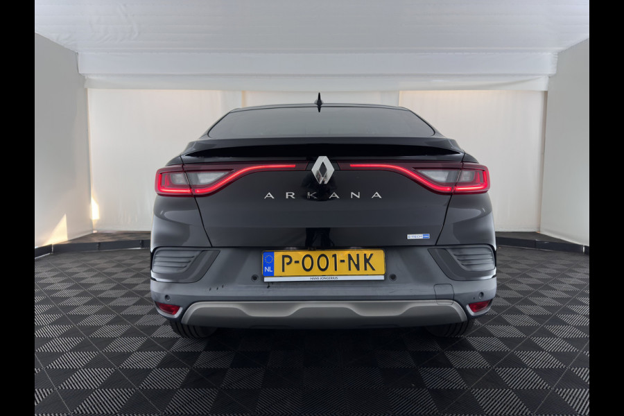 Renault Arkana 1.6 E-Tech Hybrid 145 Intens (INCL-BTW) *AUT | LEATHER-MICROFIBRE | FULL-LED | DIGI-COCKPIT | LANE-ASSIST | BLIND-SPOT | NAVI-FULLMAP | AMBIENT-LIGHT | CAMERA | KEYLESS | DAB+ | COMFORT-SEATS | PRVACY-GLASS | 18''ALU*