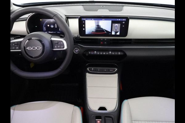 Fiat 600 1.2 Hybrid La Prima Bicolore | Garantie tot 05-2035!* | Apple Carplay & AndroidAUTO | Dodehoek detectie | Parkeersensoren