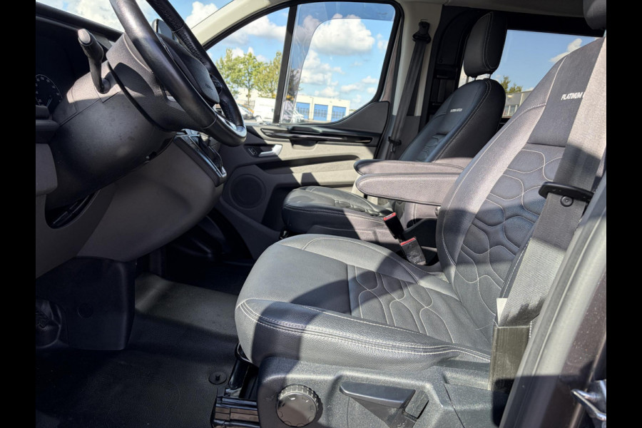 Ford Transit Custom 320 2.0 TDCI L2H1*PLATINUM*DC*2X SCHUIF*HAAK*VOL!*