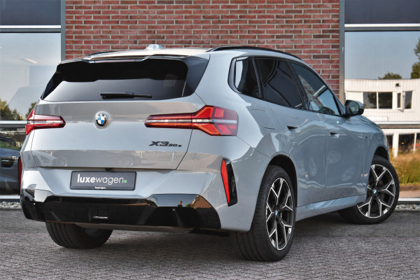 BMW X3 30e xDrive M-Sport ACC HUD 360 E-zetels Iconic-glow Brooklyngrau
