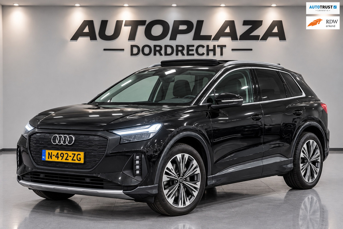 Audi Q4 e-tron 40 Launch edition Advanced Plus 77 kWh SOH 87%|STOELVERW|PANORAMADAK