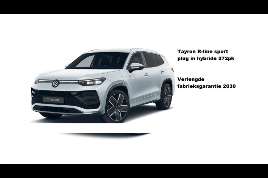 Volkswagen Tayron 1.5 eHybrid 272PK DSG R-LINE SPORT HARMAN-KARDON/360° CAMERA/TREKHAAK FABRIEKSGARANTIE TOT 2030