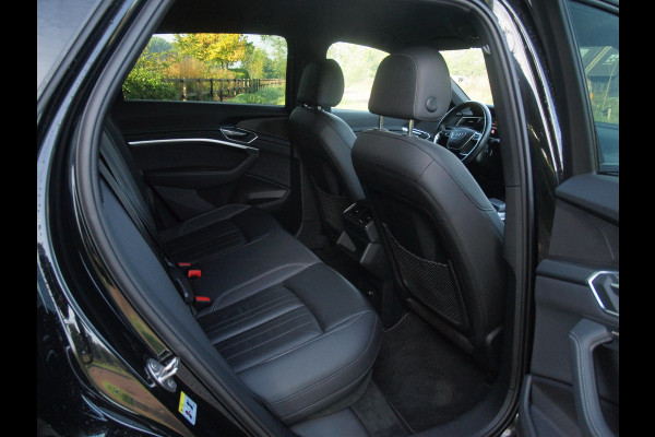 Audi e-tron 55 quattro Advanced edition Plus 95 kWh | Black Optic Pakket | Maxton Spoiler | Camera | Sfeerverlichting | NL-Auto |