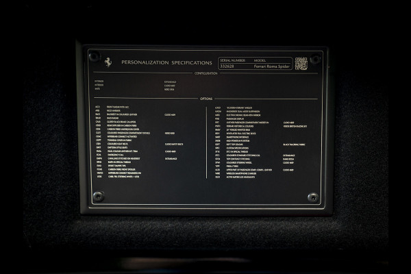 Ferrari Roma Spider 3.9 V8 | Full carbon