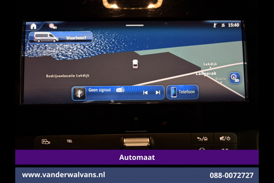 Mercedes-Benz Sprinter 317 CDI 170pk 9G-Tronic Automaat L2H2 Euro6 Airco | Camera | Navigatie | LED | Cruisecontrol | Stoelverwarming Chauffeursstoel, Parkeersensoren, Bijrijdersbank