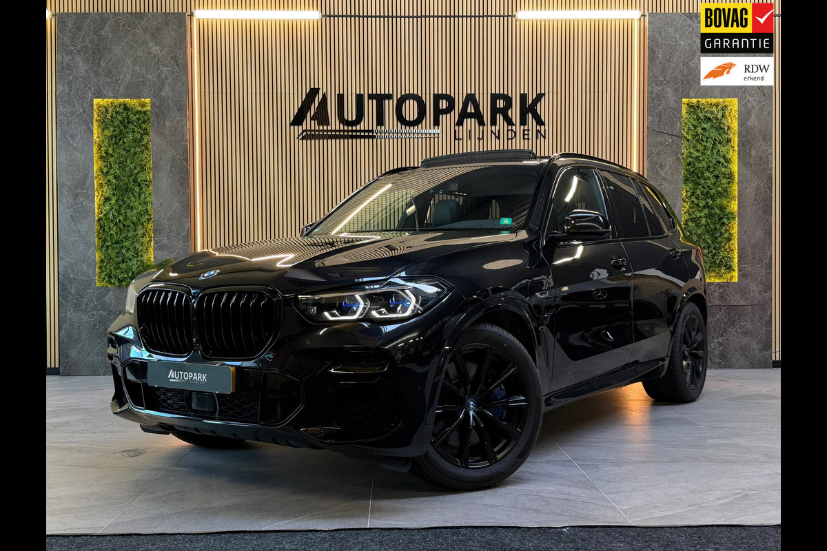 BMW X5 XDrive45e High Executive M-SPORT|PANO|HuD|360CAMERA|LASER|LUCHTVERING|KEYLESS|TREKHAAK|AUTOPILOT|DEALER ONDERHOUDEN|VOL!